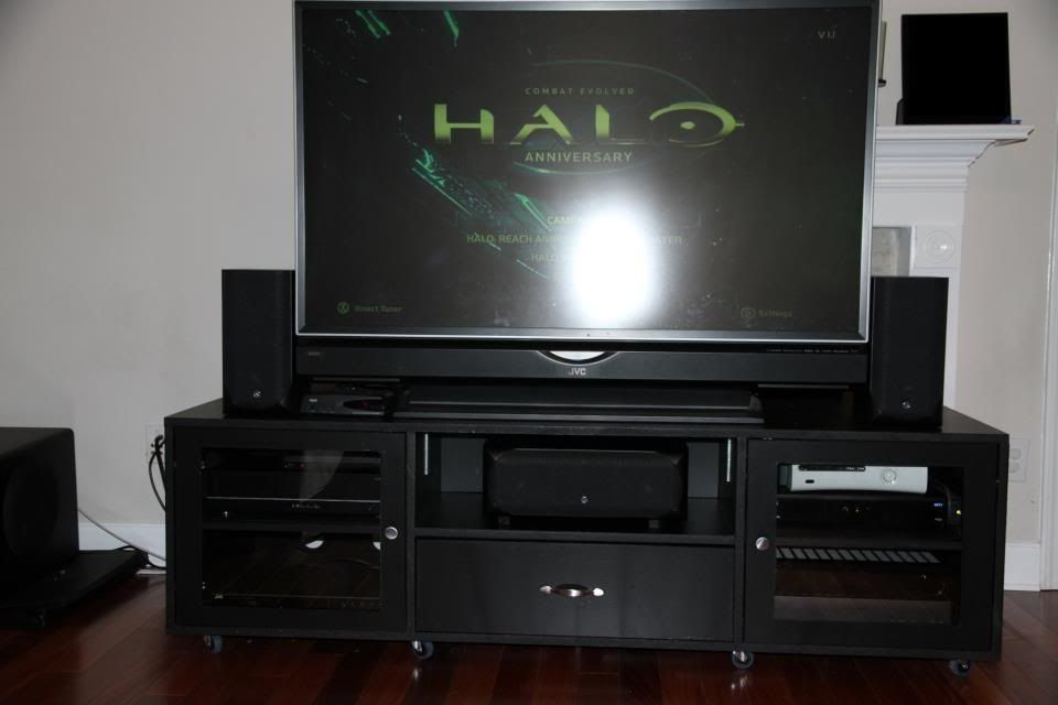 JVC HD56FN97 56 Inch 1080P Hdila Rear Projection TV eBay